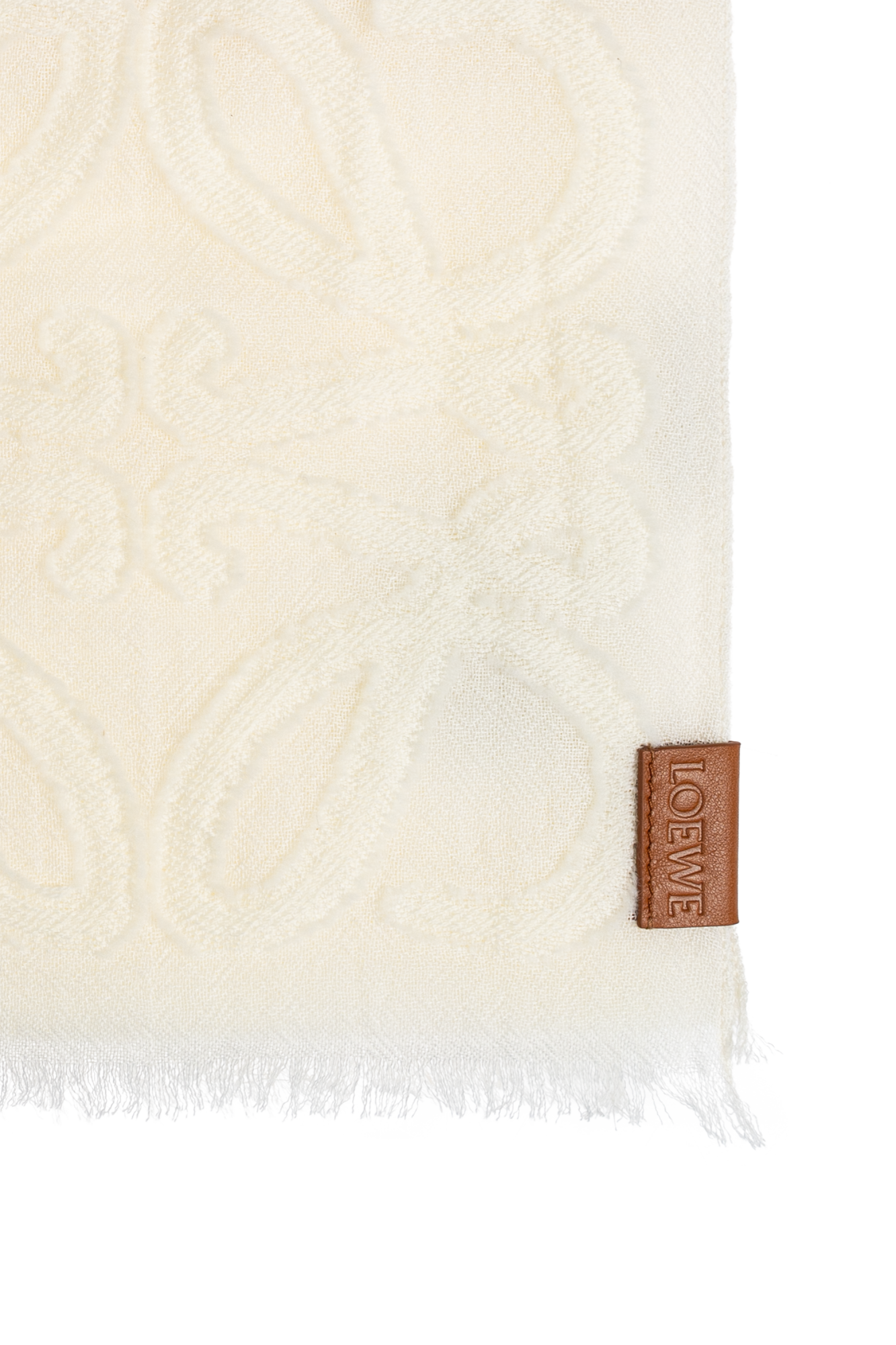 スカーフ Loewe White Logo Scarf 楽天市場】LOEWE ロエベ Anagram Scarf マフラー ストール